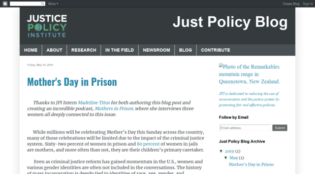 blog.justicepolicy.org