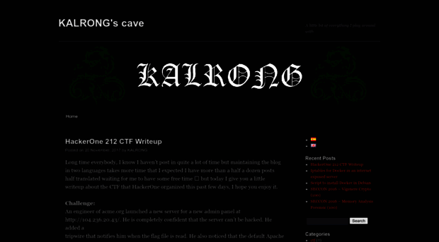 blog.kalrong.net