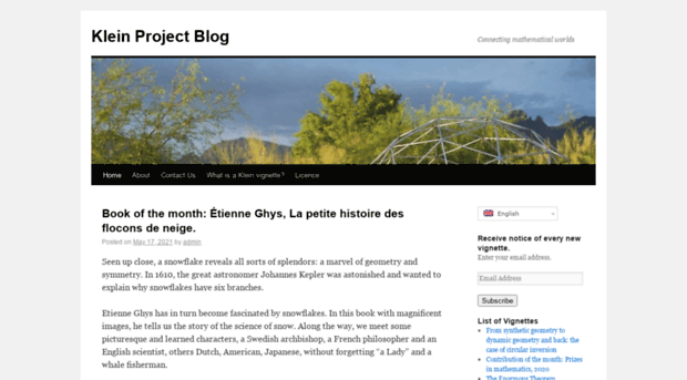 blog.kleinproject.org