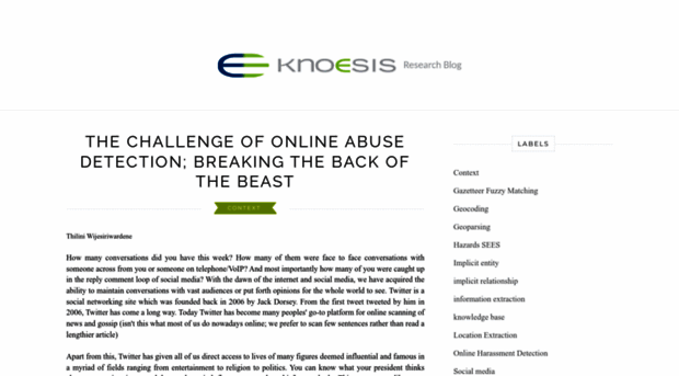 blog.knoesis.org