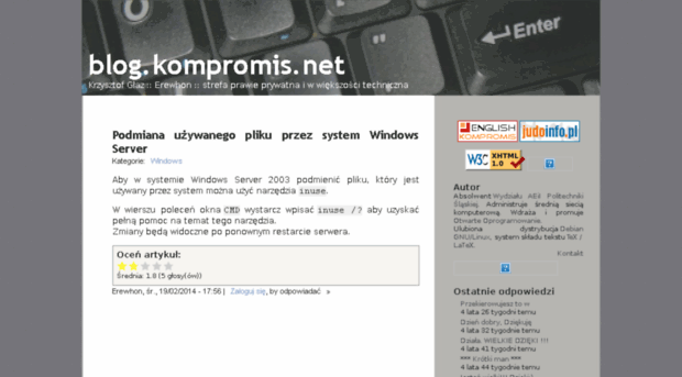 blog.kompromis.net