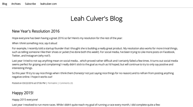 blog.leahculver.com