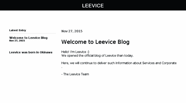 blog.leevice.com