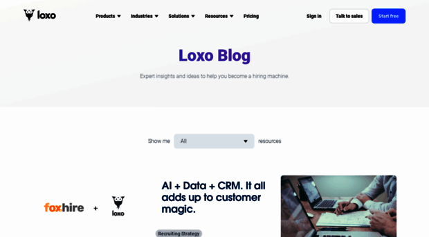blog.loxo.co