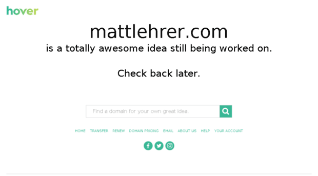 blog.mattlehrer.com