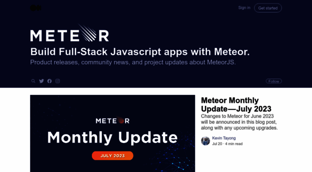 blog.meteor.com