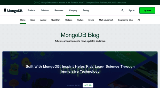 blog.mongodb.org