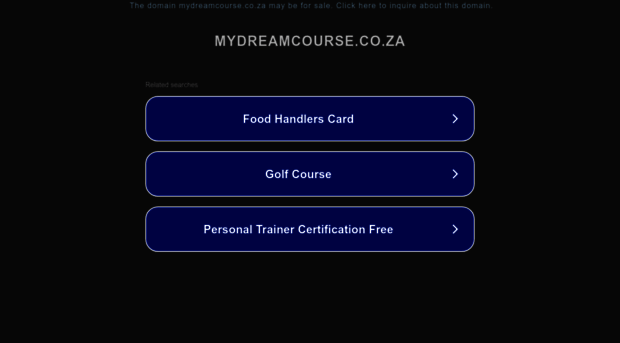 blog.mydreamcourse.co.za