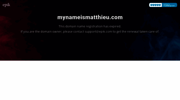 blog.mynameismatthieu.com