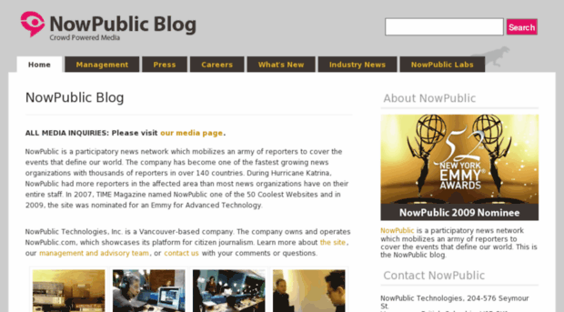 blog.nowpublic.com