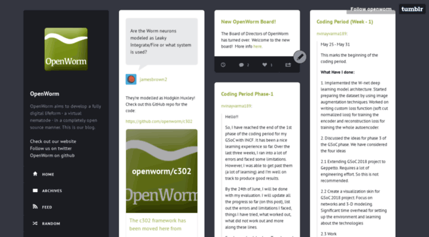 blog.openworm.org