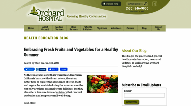 blog.orchardhospital.com
