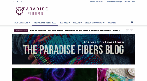 blog.paradisefibers.com