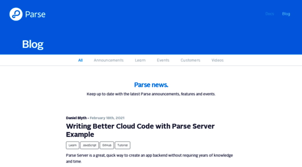 blog.parseplatform.org