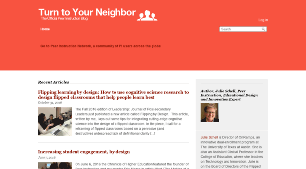 blog.peerinstruction.net