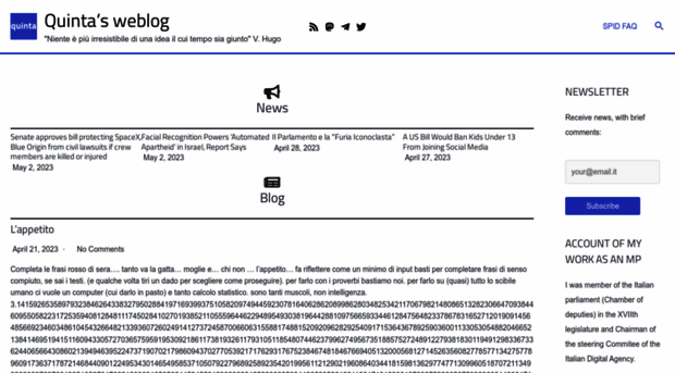 blog.quintarelli.it