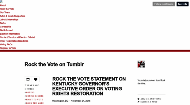 blog.rockthevote.com