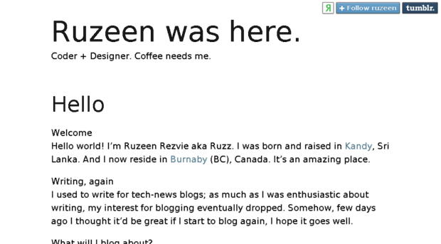 blog.ruzeen.com