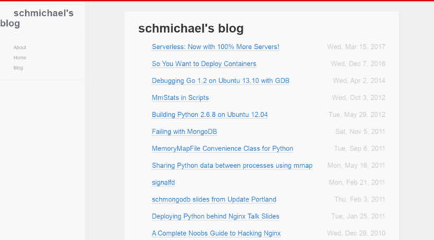blog.schmichael.com
