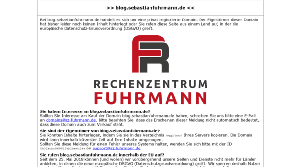 blog.sebastianfuhrmann.de