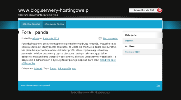 blog.serwery-hostingowe.pl