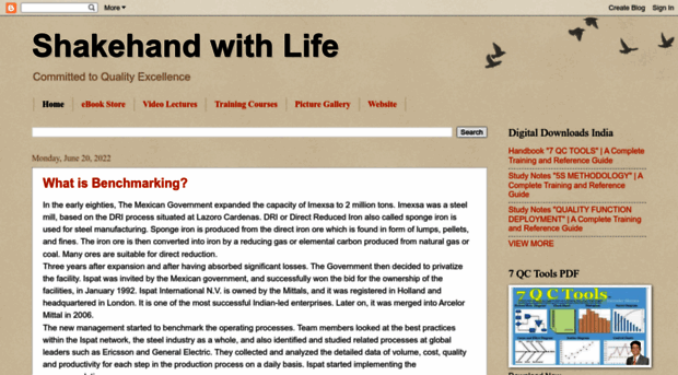 blog.shakehandwithlife.in