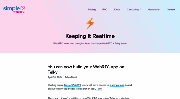 blog.simplewebrtc.com