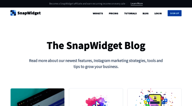 blog.snapwidget.com