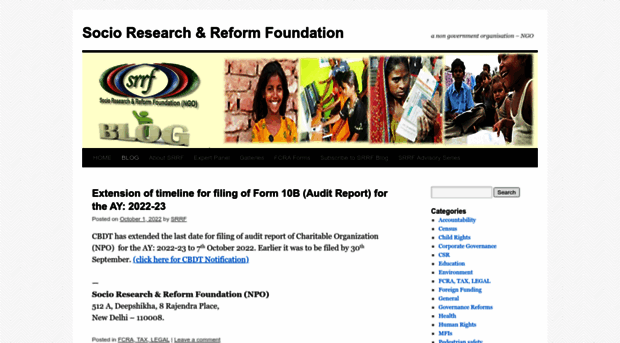 blog.srr-foundation.org