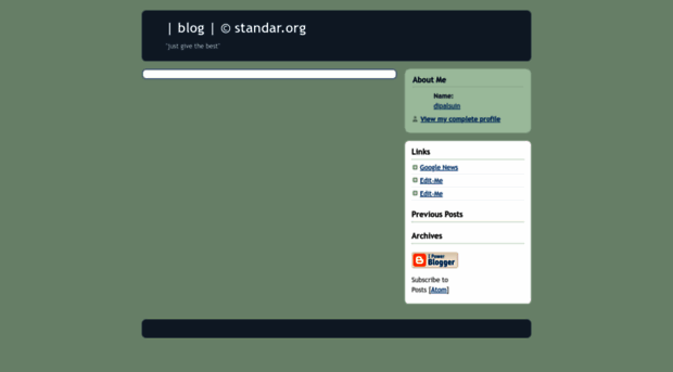 blog.standar.org