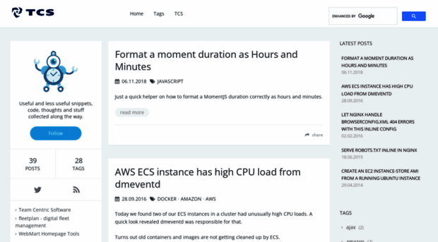 blog.tcs.de - TCS Blog - Blog TCS