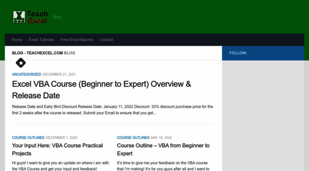 blog.teachexcel.com