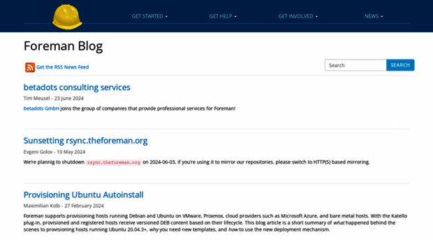 blog.theforeman.org