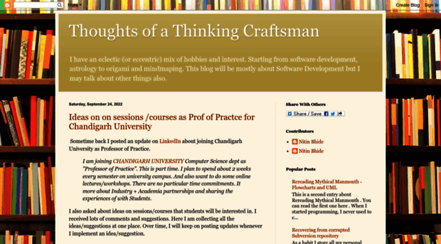 blog.thinkingcraftsman.in