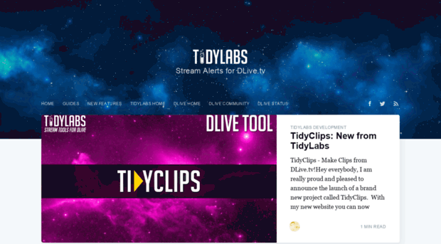 blog.tidylabs.stream