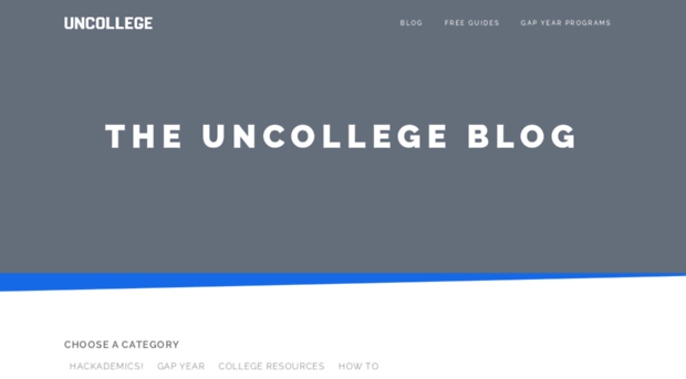 blog.uncollege.org