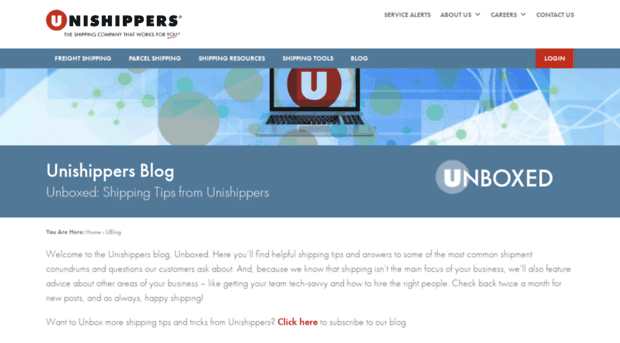blog.unishippers.com