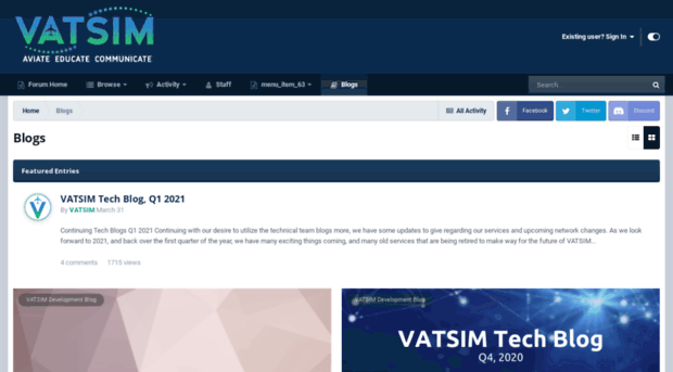 blog.vatsim.net