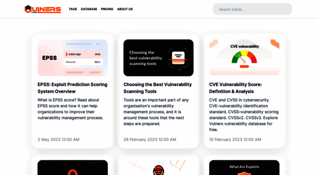 blog.vulners.com