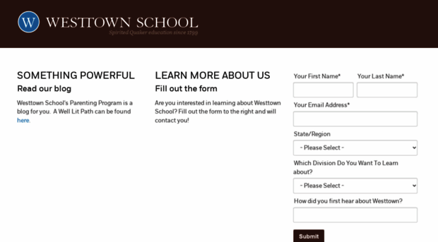 blog.westtown.edu