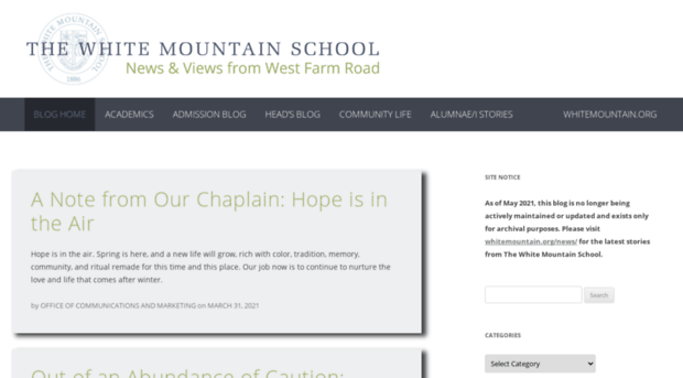 blog.whitemountain.org