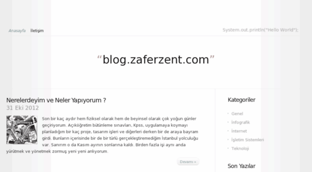 blog.zaferzent.com