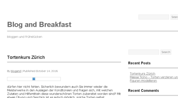 blogandbreakfast.ch