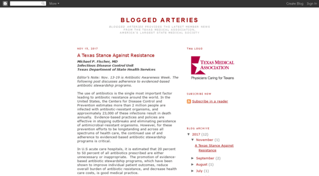 bloggedarteries.texmed.org