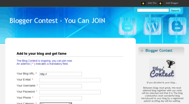 bloggercontest.com