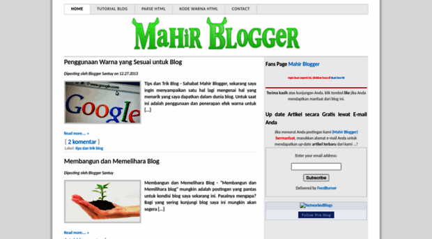 bloggermahir.blogspot.com