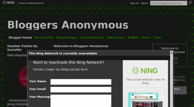 bloggersanonymous.ning.com