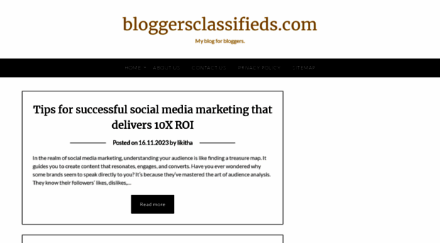 bloggersclassifieds.com