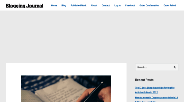 bloggingjournal.in