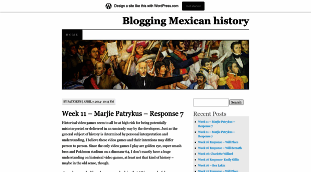 bloggingmexicanhistory.wordpress.com
